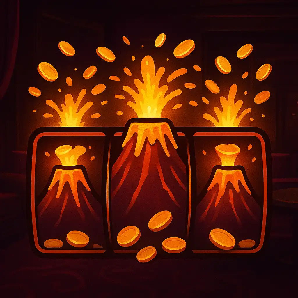 3 Coin Volcanoes slot game thumbnail