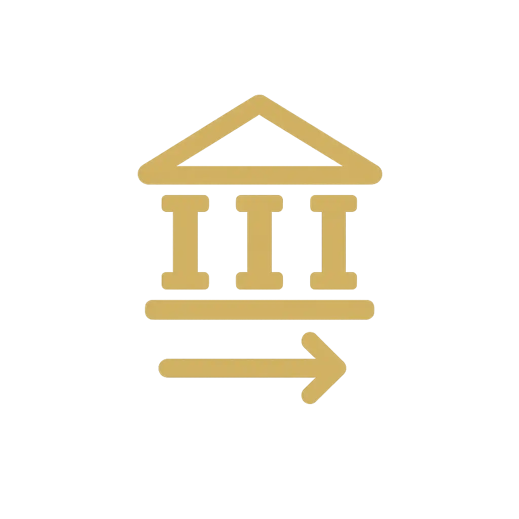 Bank transfer icon