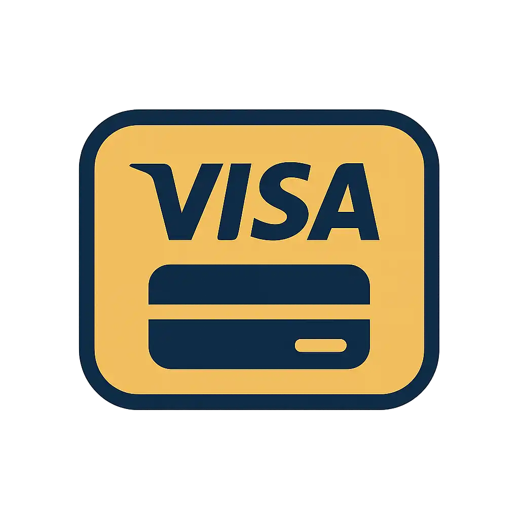 Visa card icon